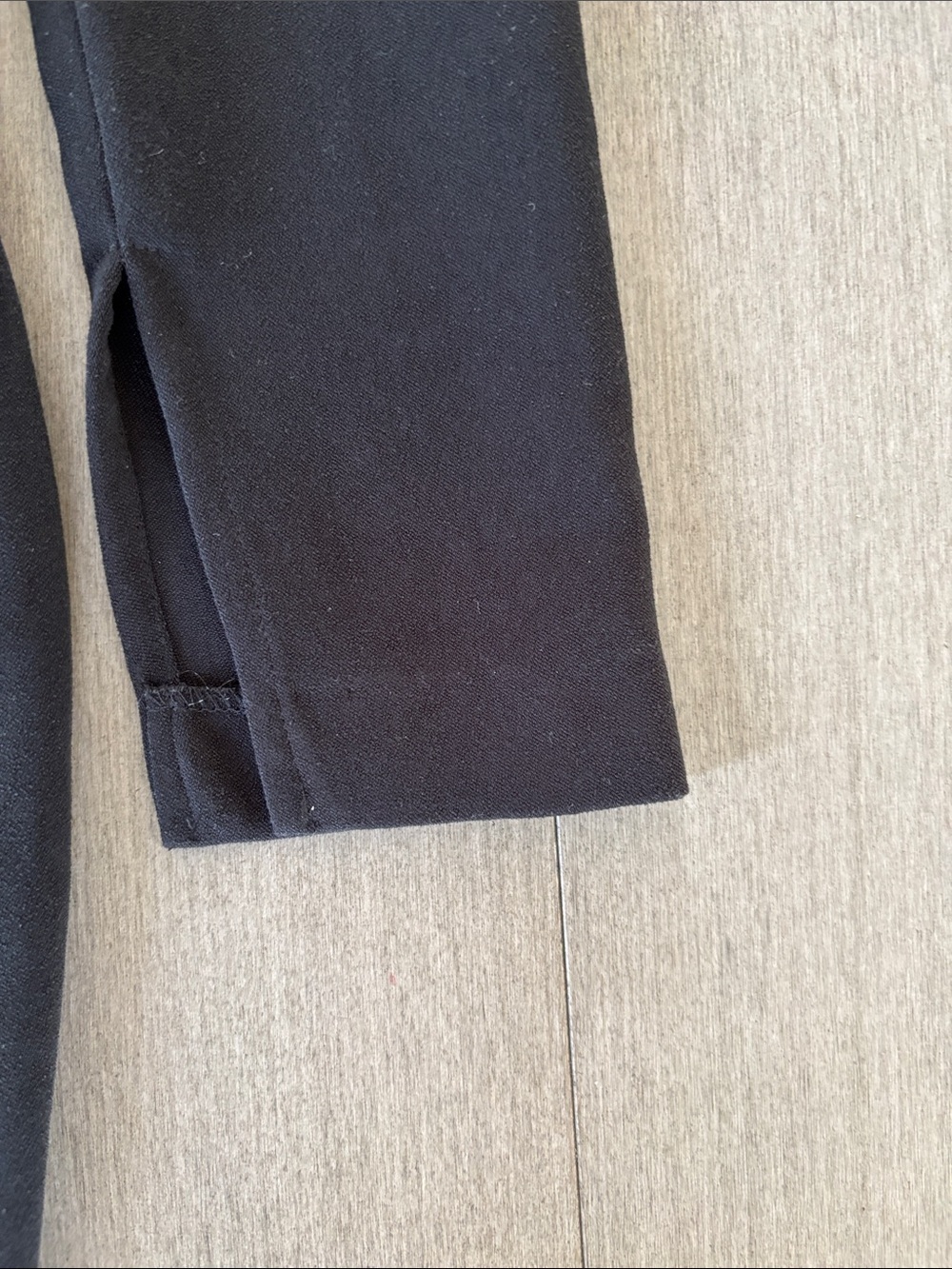 Marciano Black Sheath Dress Gold Waist Detail Long Sleeve XS - Picture 8 of 11
